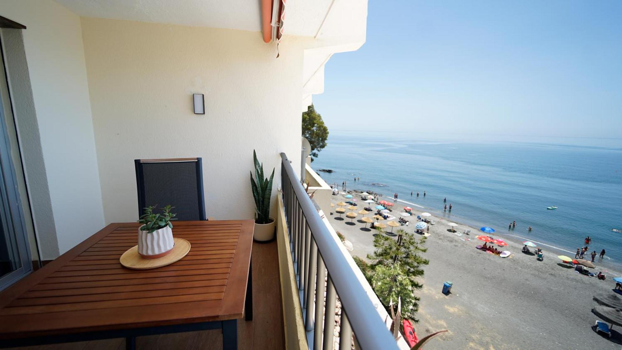 Apartamento Brisa Del Mar 阿尔姆尼卡 外观 照片
